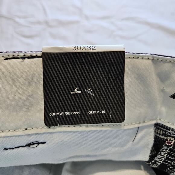 Dickies Men's Plaid Pants Regular Fit Black 30x32 - Picture 4 of 10